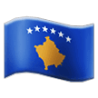 Bandera de Kosovo Emoji Samsung