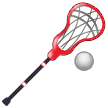 Stick e bola de lacrosse Emoji Samsung