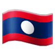 Flagge von Laos Emoji Samsung