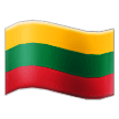 Flag: Lithuania on Samsung