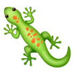 Lizard Emoji on Samsung Phones