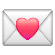 Love Letter Emoji on Samsung Phones