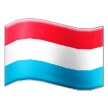 🇱🇺 Флаг Люксембурга Эмодзи на телефонах Samsung