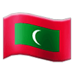 Flagge der Malediven Emoji Samsung