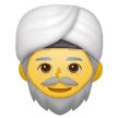 Mann mit Turban Emoji Samsung