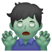 Hombre zombi Emoji Samsung