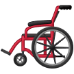 🦽 Ручное кресло-коляска Эмодзи на телефонах Samsung