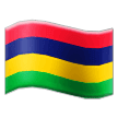 Bandeira da Maurícia Emoji Samsung