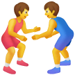 🤼‍♂️ Hombres luchando Emoji en Samsung