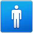 🚹 Simbolo con immagine stilizzata di uomo Emoji su Samsung