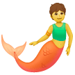 🧜 Persona con coda di pesce Emoji su Samsung