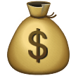 Saco de dinheiro Emoji Samsung