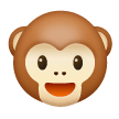 Cara de mono Emoji Samsung