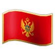 Bandeira de Montenegro Emoji Samsung