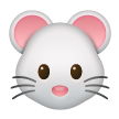 Cara de ratón Emoji Samsung