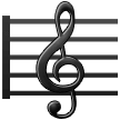 🎼 Partitura musical Emoji en Samsung