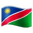 Flagge von Namibia on Samsung