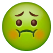 Nauseated Face Emoji on Samsung Phones