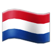 🇳🇱 Флаг Нидерландов Эмодзи на телефонах Samsung