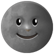 Luna nueva con cara Emoji Samsung