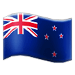 Bandeira da Nova Zelândia Emoji Samsung