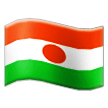 Bandera de Níger Emoji Samsung