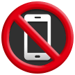 📵 Uso de telemovel proibido Emoji nos Samsung