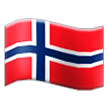 Flagge von Norwegen Emoji Samsung