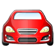 Heranfahrendes Auto Emoji Samsung