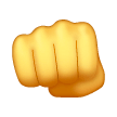 Oncoming Fist Emoji on Samsung Phones