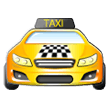 Oncoming Taxi Emoji on Samsung Phones