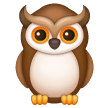 Owl Emoji on Samsung Phones