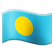 Flag: Palau Emoji on Samsung Phones
