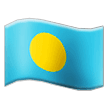 Flag: Palau on Samsung