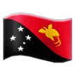 Flagge von Papua-Neuguinea Emoji Samsung