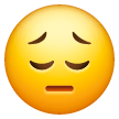 😔 Faccina pensierosa triste Emoji su Samsung