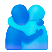 🫂 Pessoas abraçando Emoji nos Samsung