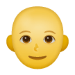 🧑‍🦲 Person ohne Haar Emoji auf Samsung