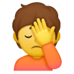 🤦 Persona che si copre il volto con la mano Emoji su Samsung