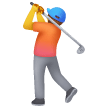Golfista Emoji Samsung