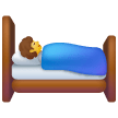 Persona durmiendo Emoji Samsung