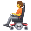🧑‍🦼 Person in elektrischem Rollstuhl Emoji auf Samsung