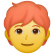 Persona con capelli rossi on Samsung