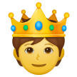 Person With Crown on Samsung