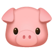 Cara de cerdo Emoji Samsung