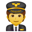 🧑‍✈️ Pilota Emoji su Samsung