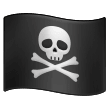 🏴‍☠️ Bandeira pirata Emoji nos Samsung