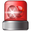 Rotes Blinklicht Emoji Samsung