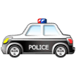 Auto della polizia Emoji Samsung