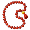 Prayer Beads Emoji on Samsung Phones